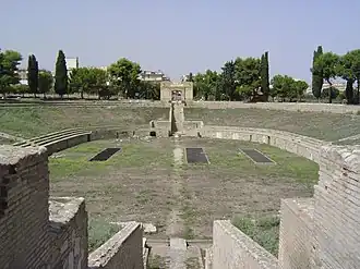 L'amphithéâtre de Lucera.