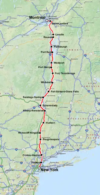 Voir la carte du parcours.