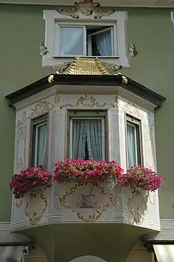 Ludwigstraße, Garmisch-Partenkirchen, Bavière.