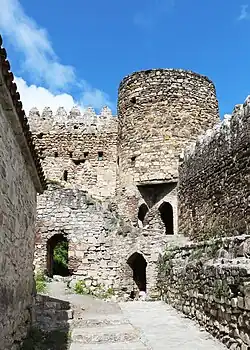 Intérieur de la forteresse