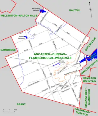 Carte de la circonscription