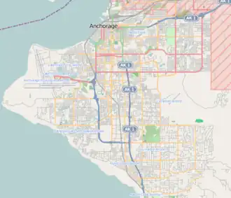 (Voir situation sur carte : Anchorage)