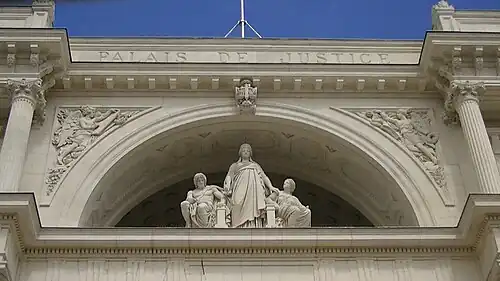 La Justice protégeant l'Innocence, Étienne-Édouard Suc