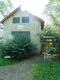 L'ancien abattoir devenu lieu d'exposition.