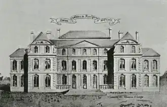 L'ancien château de Montgeron au XVIIe&nbsp;siècle.