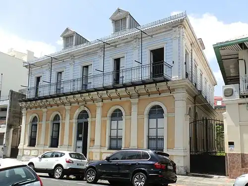 Ancien hôtel de ville de Pointe-à-Pitre de 1885 à 1973.