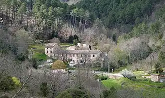 L'ancien moulinage de Gaude.