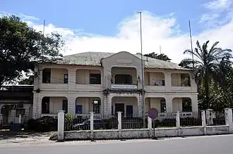 Sous-préfecture de Douala Ier, ancien siège du gouvernement allemand