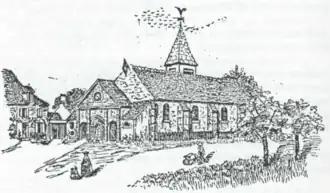 L'ancienne église de Montgeron.