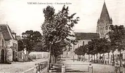 L'église médiévale du XIIe&nbsp;siècle détruite en 1895
