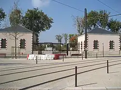 ancienne caserne Chanzy du 117e RI maintenant parc Théodore Monod le Mans.