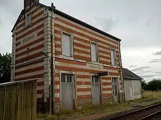 Ancienne gare de Trémentines.