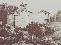 ancienne gravure de la chapelle   Saint-André-du-Coing