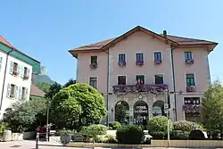 Photographie de l’ancienne marie de Faverges, actuel office du tourisme.