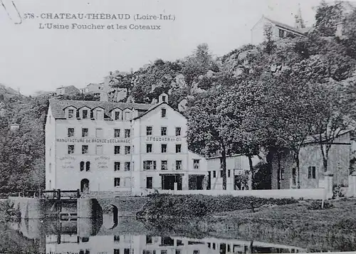 Ancienne fonderie et usine à la chaussée de Caffino.