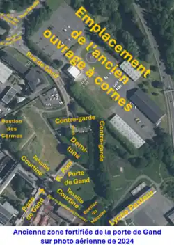 Ancienne zone fortifiée en 2024