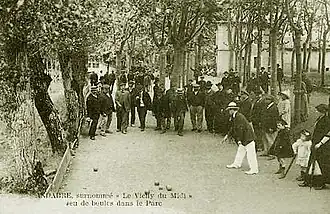 Andabreau début du XXe&nbsp;siècle.