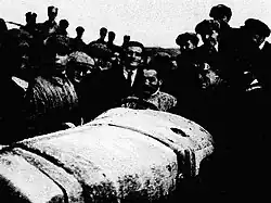 André Boillot, vainqueur de la Coppa Florio en 1922 sur Peugeot aux Madonies.