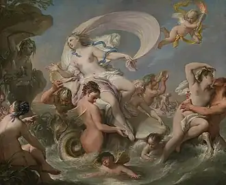 peinture : Triomphe de Galatée