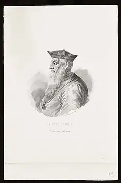 Andrea Doria 1837, bibliothèque communale de Trento&nbsp;(it).