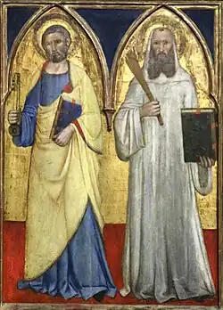 Andrea di Bonaiuto, Saint Pierre et saint Benoît (XIVe&nbsp;siècle).