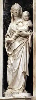 Madone à l’Enfant, 1504, Gênes, Andrea Sansovino