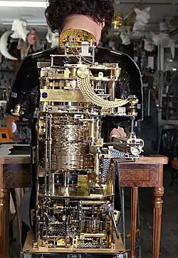 Détail du mécanisme de l'automate