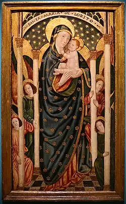 Madone de Lorette, 1470, Musée du Trésor de Lorette