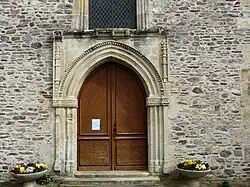 Le portail de l'église.
