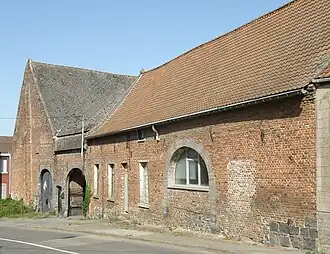 Ferme Blondain, façade sur rue.