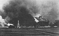 Attaque d'une colonne de police allemande en avril 1944