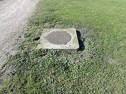 La tête de puits matérialisée Archevêque.