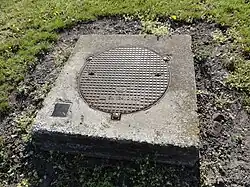 La tête de puits matérialisée Saint-Waast.