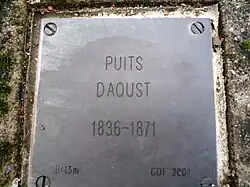 Puits d'Aoust, 1836 - 1871.