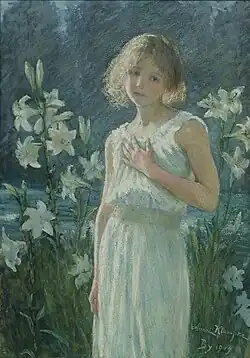 Un jeune lys, 1909Musées des Beaux-Arts de San Francisco.