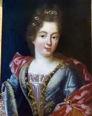 Anne de Foudras (1663-1741), dame d'atours de la duchesse d'Orléans (Princesse Palatine).