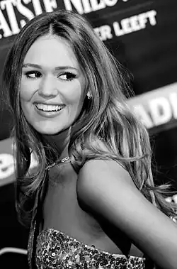Photographie montrant Miss Belgique 2015, Annelies Törös