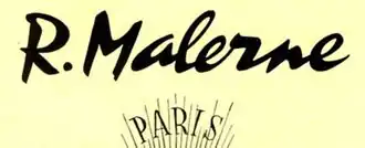 illustration de Robert Malerne et Cie