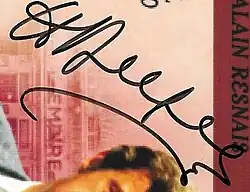 Signature de la personnalité