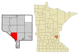 Localisation de Coon Rapids