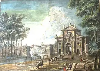 La Porte du Rivage (XVIIIe&nbsp;siècle).