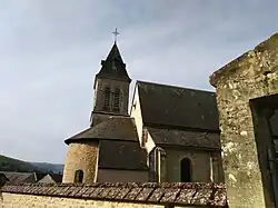 Église Saint-Germain vue du cimetière