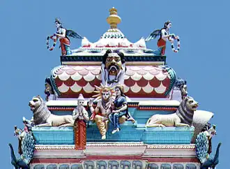 Temple d'Antarvedi.