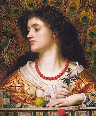 Viviane (1863), Manchester Art Gallery.