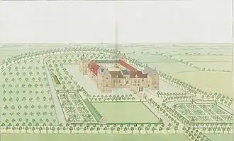 Flandria illustrata, château de Moorsel (lez Alost)