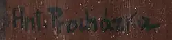 signature d'Antonín Procházka (peintre)