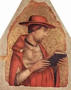 Saint Jérôme (panneaux de Palerme), Antonello de Messine, 1473.
