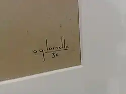 signature d'Antoni Garcia i Lamolla