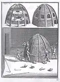 Gravure du livre L'arte vetraria (1612).