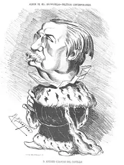 Antonio Cánovas del Castillo (1881)